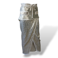 Saia De Goeye Metalizada Dourada - 38