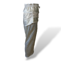 Saia De Goeye Metalizada Dourada - 38