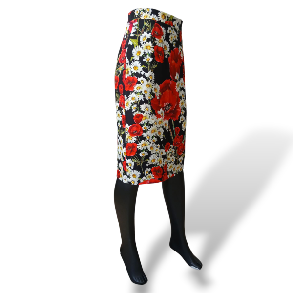 Saia Dolce Gabbana Estampada-40