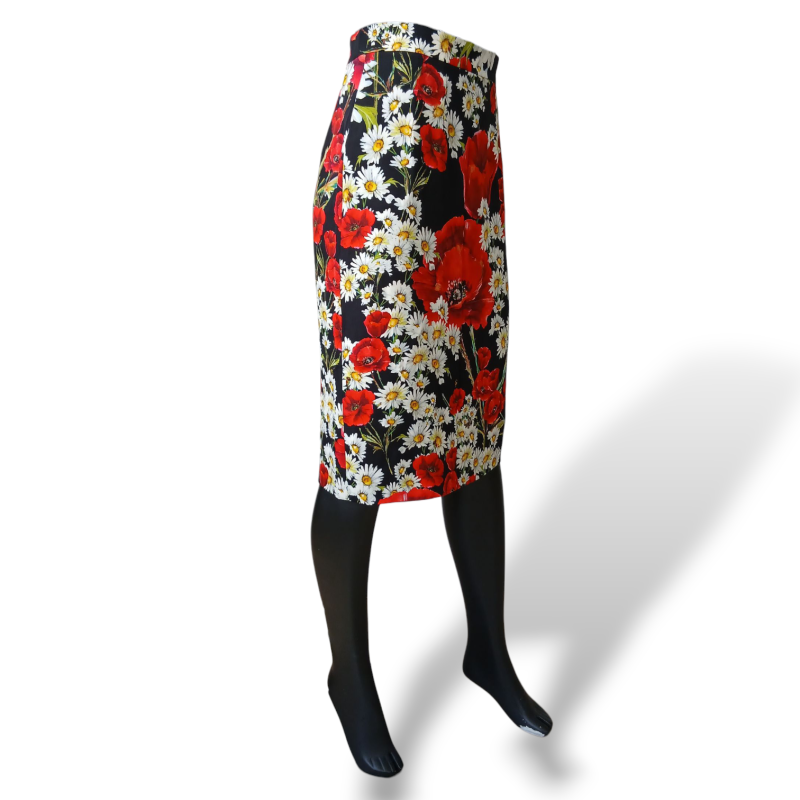 Saia Dolce Gabbana Estampada-40