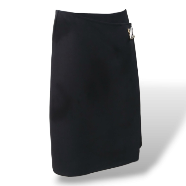 Saia Louis Vuitton Twist Preta - 40 