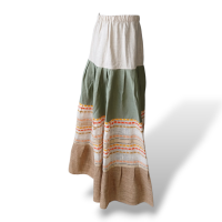 Saia Natural Rough Linho - 36/38