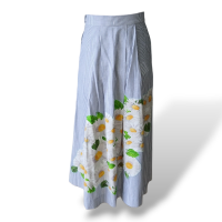 Saia Isolda Listrada Margaridas - 38 