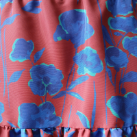 Saia La Double J Estampada em Tafetá - P 