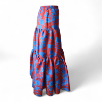 Saia La Double J Estampada em Tafetá - P 