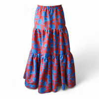 Saia La Double J Estampada em Tafetá - P 