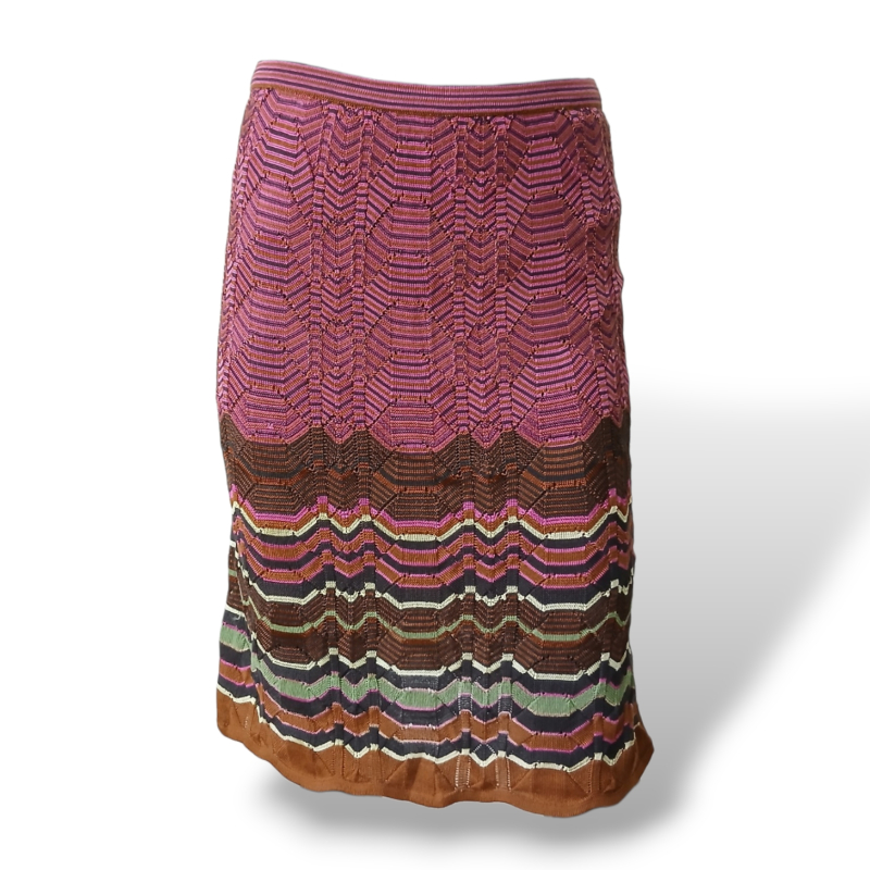 Saia Missoni Tecido Colorido - 40 