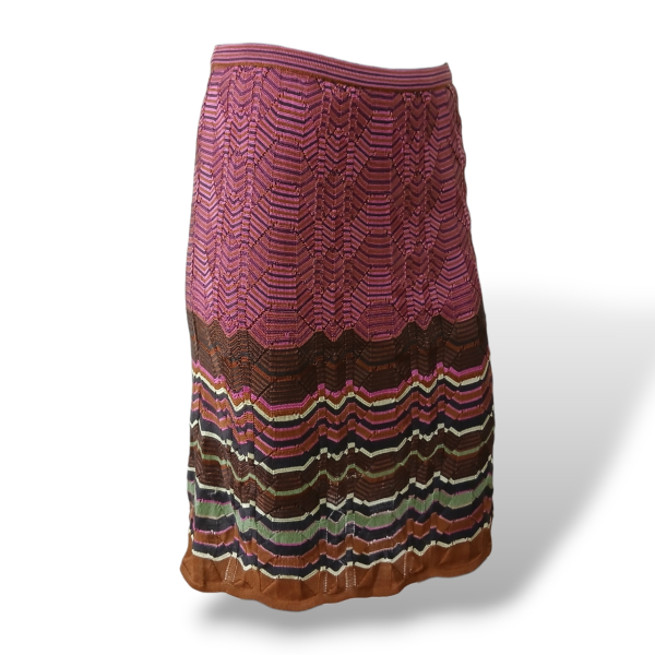 Saia Missoni Tecido Colorido - 40 