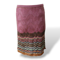 Saia Missoni Tecido Colorido - 40 Saia Missoni Tecido Colorido - 40