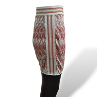 Saia Missoni Verde com Vermelho - 42