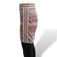Saia Missoni Verde com Vermelho - 42