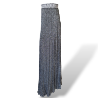 Saia Missoni Lurex Prata com Elástico Cintura - 34