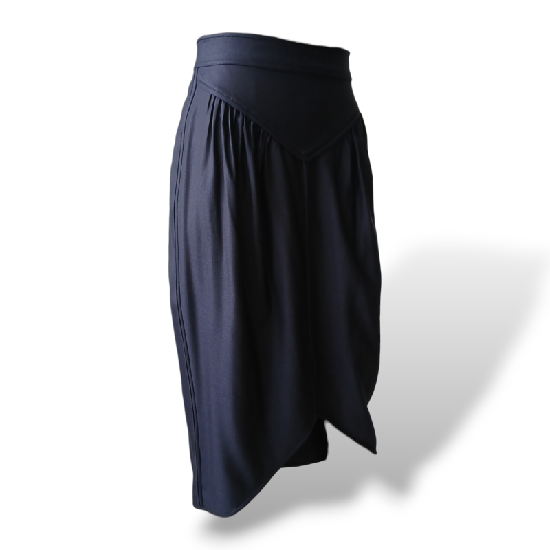 Saia Paula Raia Azul Marinho - 36 