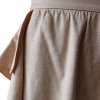 Saia Paula Raia Bege - 36 