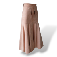 Saia Paula Raia Suede Rosé - 36 Saia Paula Raia Suede Rosé - 36