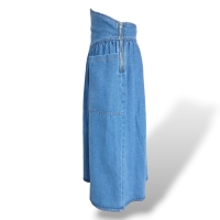 Saia Paula Raia Jeans Azul - 38 Saia Paula Raia Jeans Azul - 38