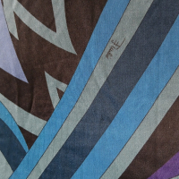 Mini Saia Emilio Pucci Azul - 36
