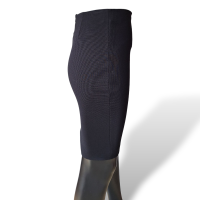 Saia Emilio Pucci Preta Reta com Detalhe em Tule-36 Saia Emilio Pucci Preta Reta com Detalhe em Tule-36