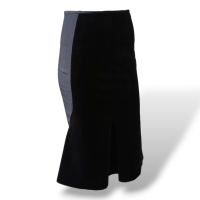 Saia Stella McCartney Veludo Preta - 36 Saia Stella McCartney Veludo Preta - 36