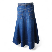 Saia Valentino Tecido Jeans - 38 