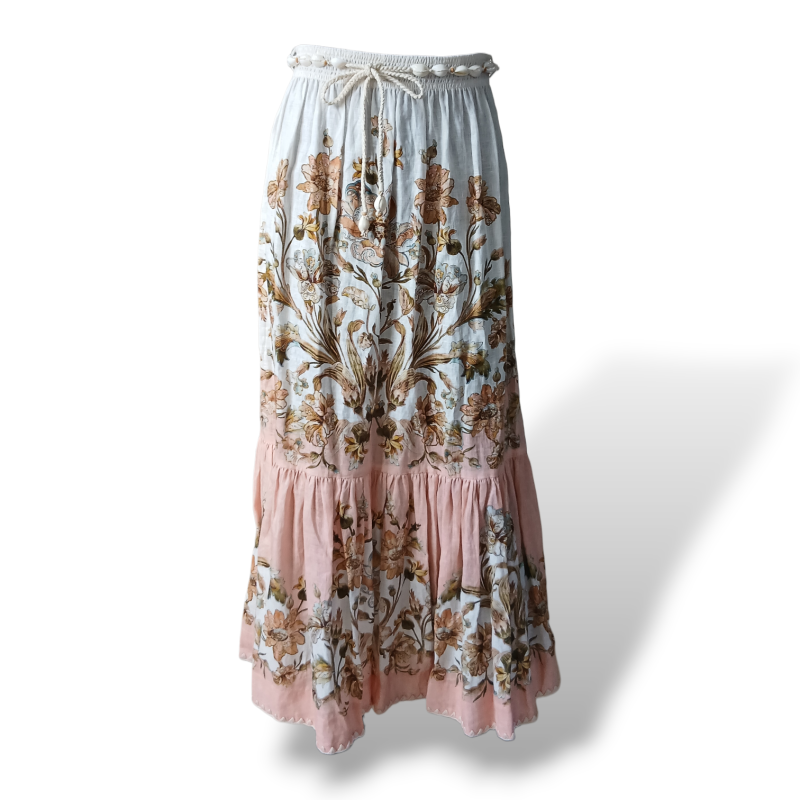 Saia Zimmermann Linho Estampada - 38 