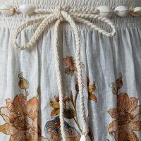 Saia Zimmermann Linho Estampada - 38 