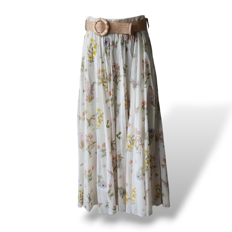 Saia Zimmermann Tecido Estampada - 38