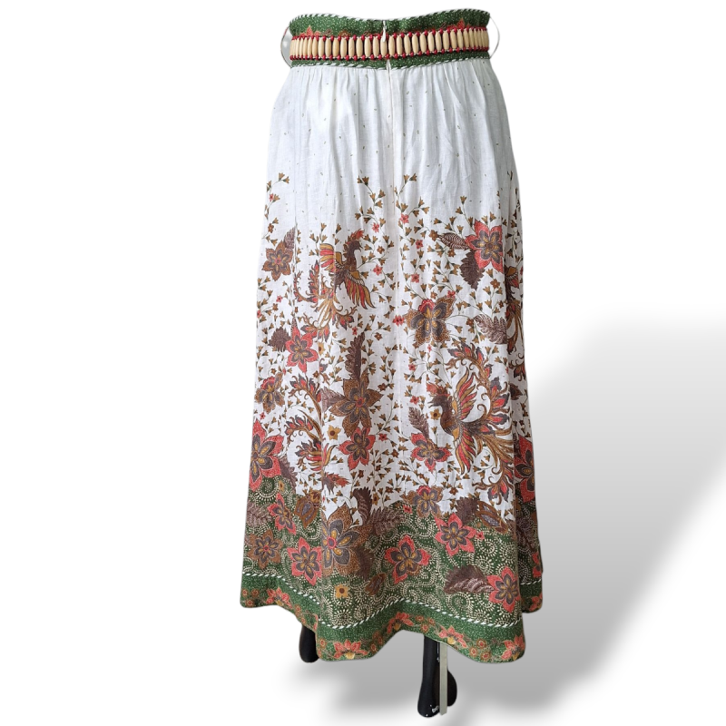 Saia Zimmermann de Linho Estampada com Cinto-42