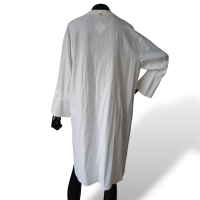 Saída de Praia Adriana Degreas Linho Lisa Branca-M