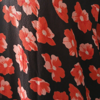 Saída de Praia Ganni Estampa Floral - 38 