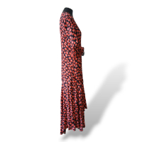 Saída de Praia Ganni Estampa Floral - 38 