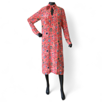 Saída de Praia Sun NKStore Seda Estampada-38