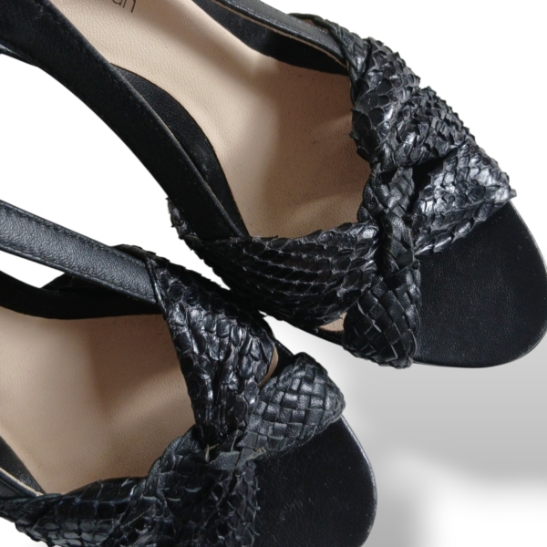 Sandália Alexandre Birman Texturizada Preta - 35 