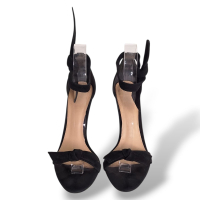 Sandália Alexandre Birman Preta Camurça - 38