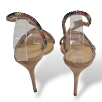 Sandália Alexandre Birman Nude com Pedras Coloridas - 37