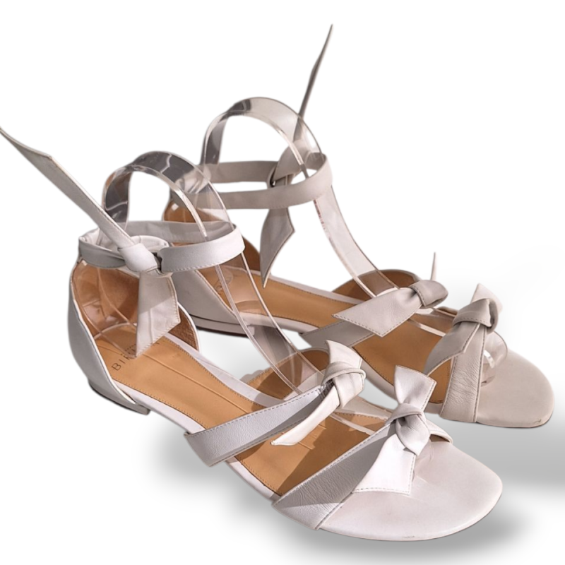 Rasteira Alexandre Birman Clarita Branca - 37 Rasteira Alexandre Birman Clarita Branca - 37