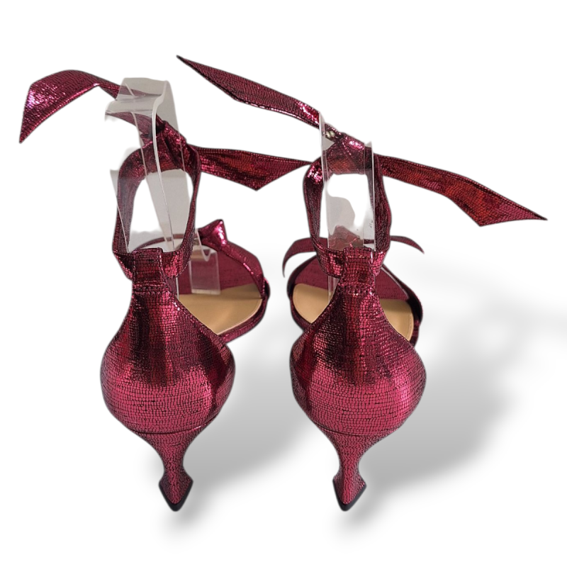 Sandália Alexandre Birman Clarita Rosa Metalizada - 38 Sandália Alexandre Birman Clarita Rosa Metalizada - 38