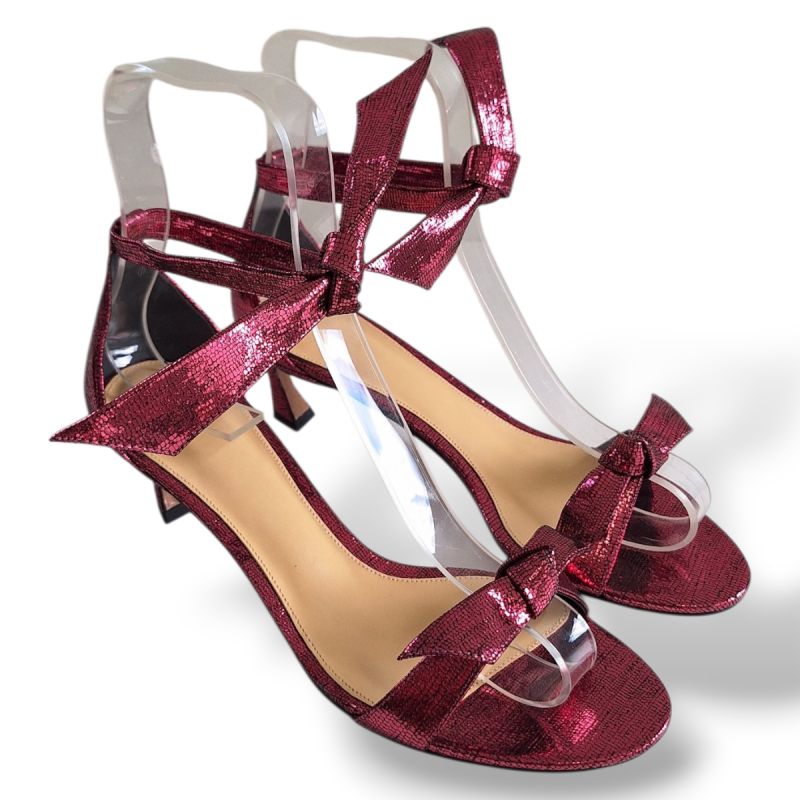 Sandália Alexandre Birman Clarita Rosa Metalizada - 38 Sandália Alexandre Birman Clarita Rosa Metalizada - 38