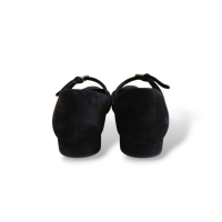 Sapatilha Mary Jane Chanel Suede Preto - 38 Sapatilha Mary Jane Chanel Suede Preto - 38