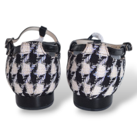Rasteira Chanel Pied de Poule - 35