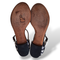 Rasteira Chanel Pied de Poule - 35