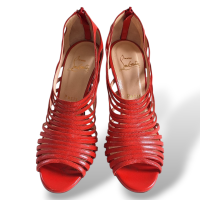 Sandália Christian Louboutin Vermelho-34