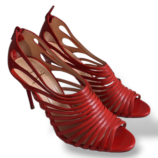 Sandália Christian Louboutin Vermelho-34