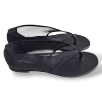 Sandália Courrèges com Mesh Preta-36