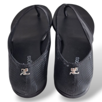 Sandália Courrèges com Mesh Preta-36