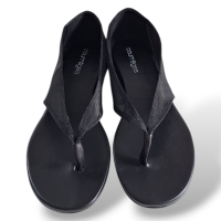 Sandália Courrèges com Mesh Preta-36