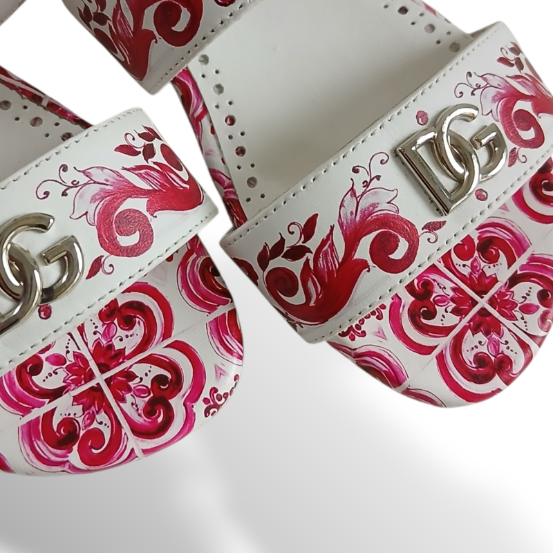 Sandália Dolce Gabbana Infantil Estampada - 25