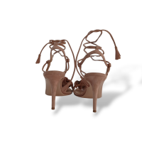 Sandália Gianvito Rossi Bege - 39