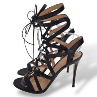 Sandália Gianvito Rossi Preta - 38