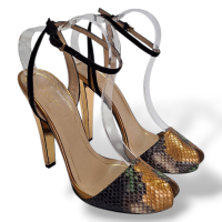 Sandália Gucci Python Colorida-37